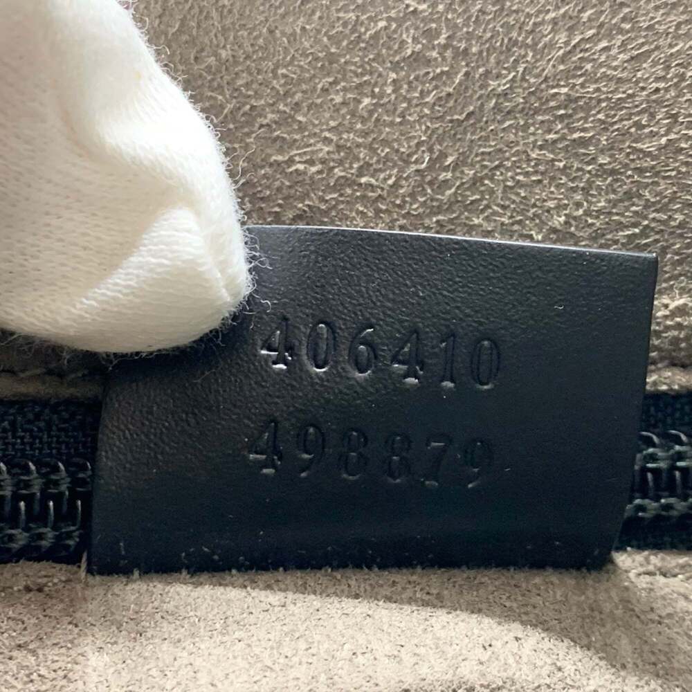 GUCCI Black Leather Shoulder Bag - Picture 8 of 8